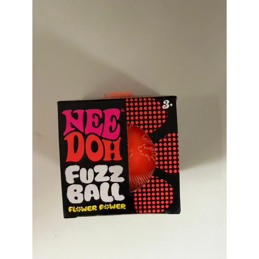 NEEDOH FUZZ BALL WONDER WAVES ORANGE AUTHENTIC BNIB